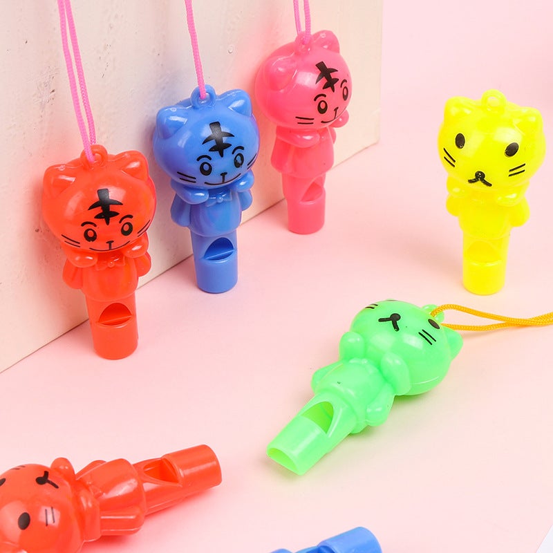 Glowing Whistle With Rope Whistle Children'S Toys Kindergarten Gifts Creative Local Push Scan Code Activity Small Gifts - Image 3