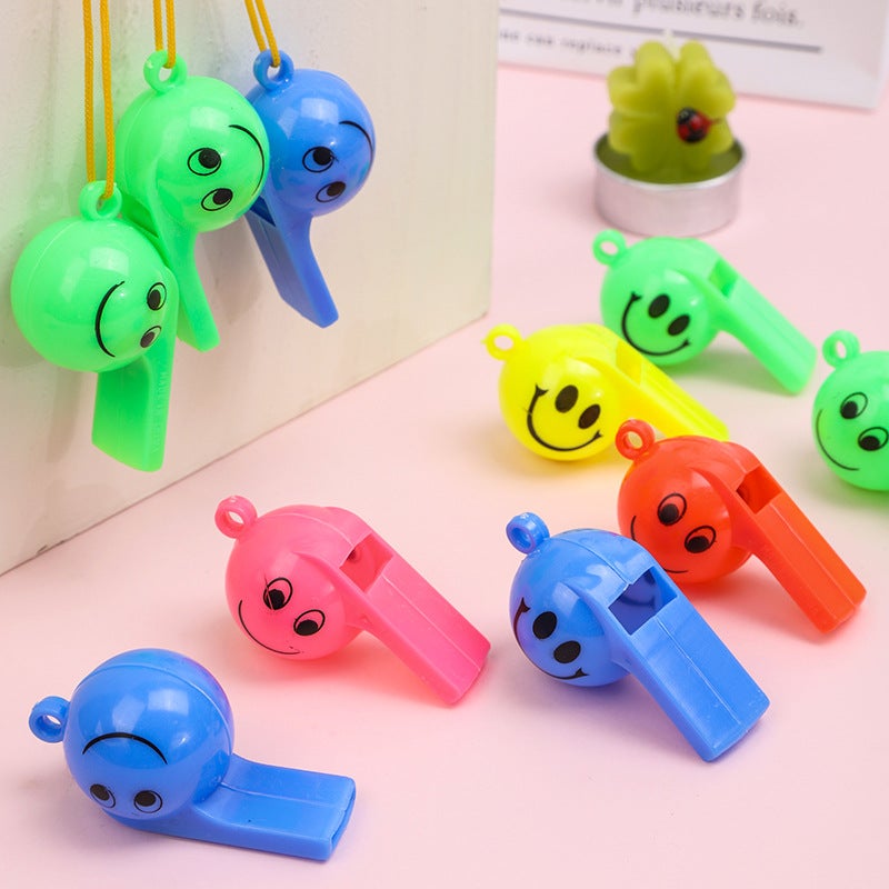 Glowing Whistle With Rope Whistle Children'S Toys Kindergarten Gifts Creative Local Push Scan Code Activity Small Gifts - Image 4