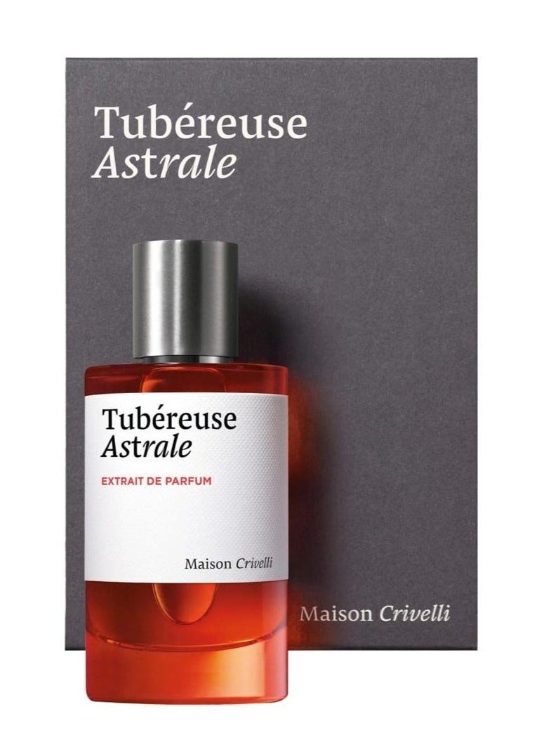 Maison Crivelli Tubéreuse Astrale Extrait de Parfum 50 مل عطر بريميوم متخصص للجنسين برائحة جلدية زهرية تدوم طويلاً