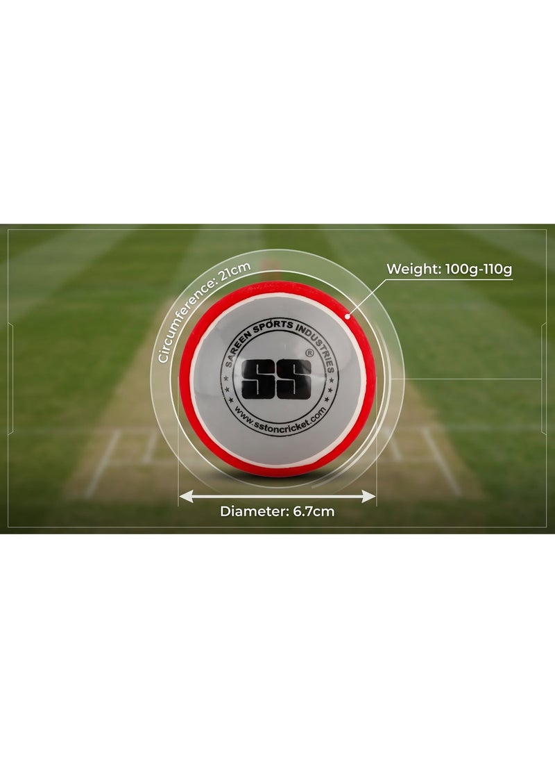 SS Swing Cricket Ball With Seam - Image 3