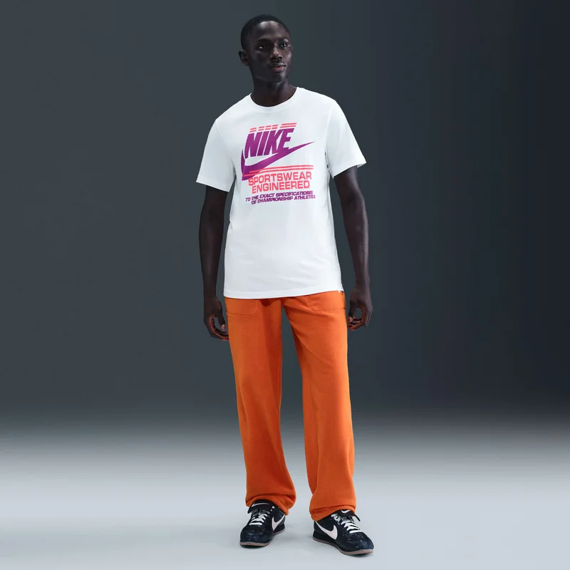 Nike White Men's Sportswear T-Shirt for Men | Best Price UAE
