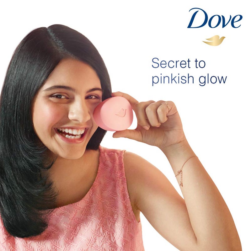 Dove Pink Rosa Beauty Bathing Bar With ¼ Moisturizing Cream To Give You Softer, Smoother Skin, 3X100 g - Image 4