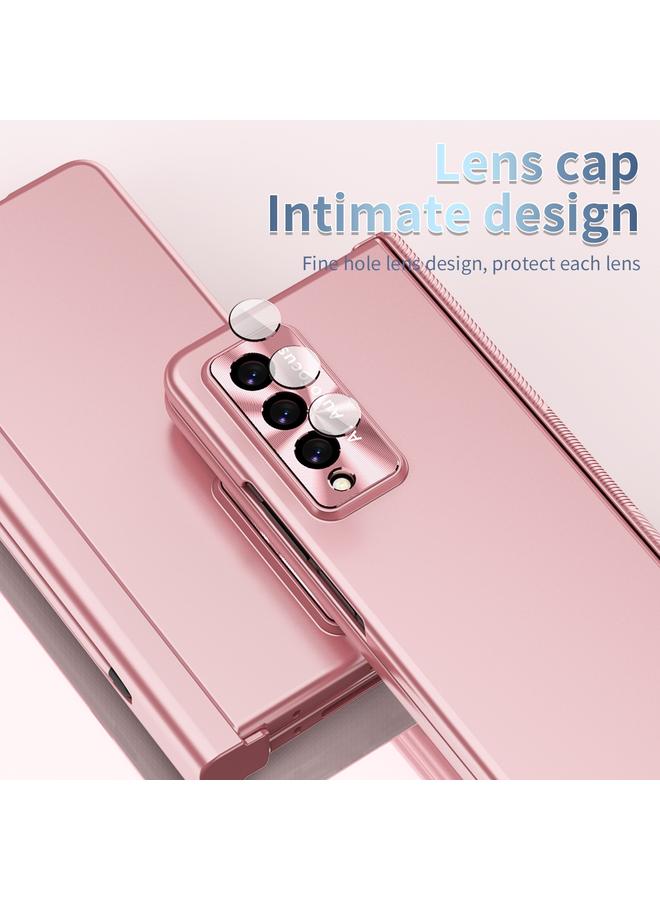 اس-توب جراب لهاتف Samsung Galaxy Z Fold3 5G، جراب هاتف قابل للطي بمفصلة مطلية بالكهرباء مع قلم S Pen، إصدار قابل للطي - Image 3