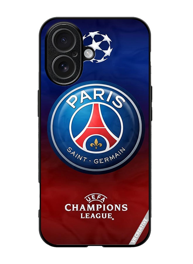 Protective Case Cover For Apple iPhone 17 Uefa Champion League Design Multicolour