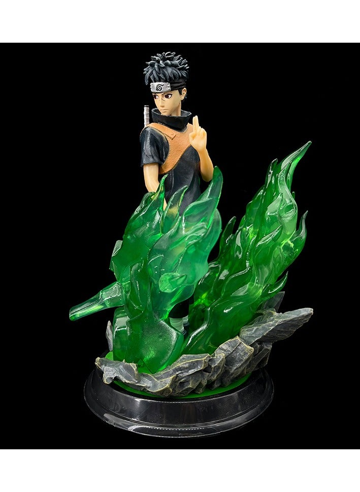 General Hokage figure GK Uchiba, ferret, still water, write wheel eyes, whiskers, Sasuke, Hokuto model boxed ornament, gifts for fans and friends (24 cm)  - Image 2