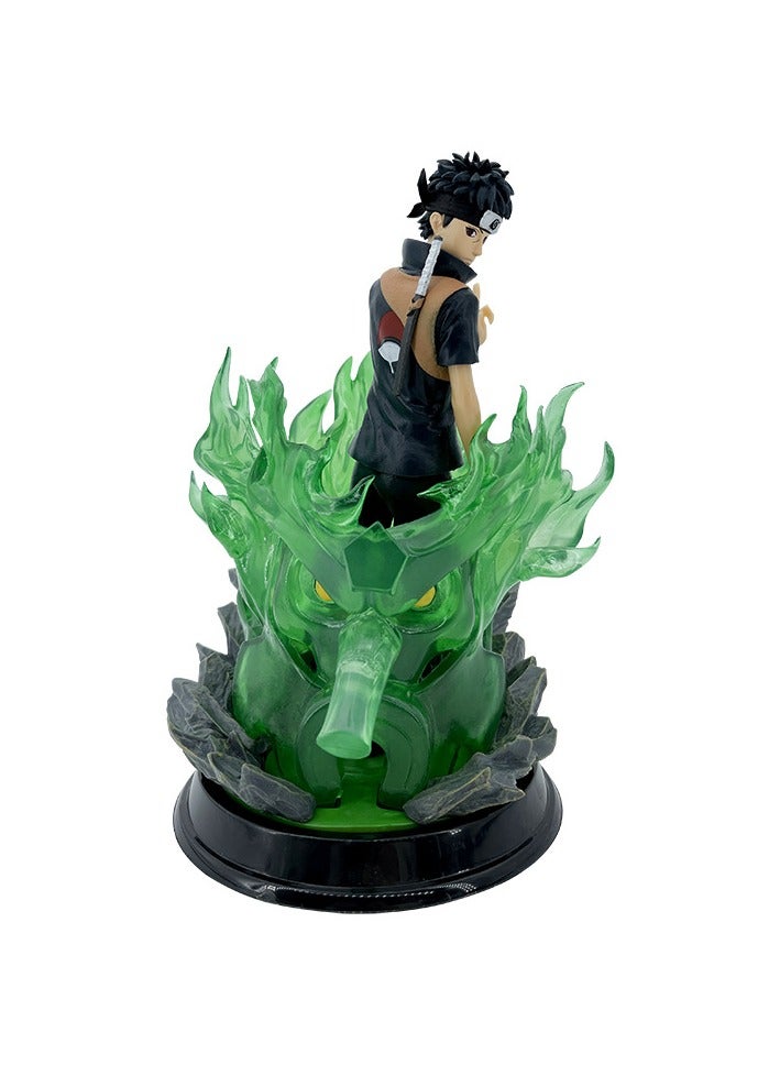 General Hokage figure GK Uchiba, ferret, still water, write wheel eyes, whiskers, Sasuke, Hokuto model boxed ornament, gifts for fans and friends (24 cm)  - Image 1