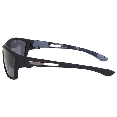 Dervin UV Protected Polarized Sports Sunglasses for Men Driving Cycling Fishing Cricket Sunglasses (Black) - Image 4