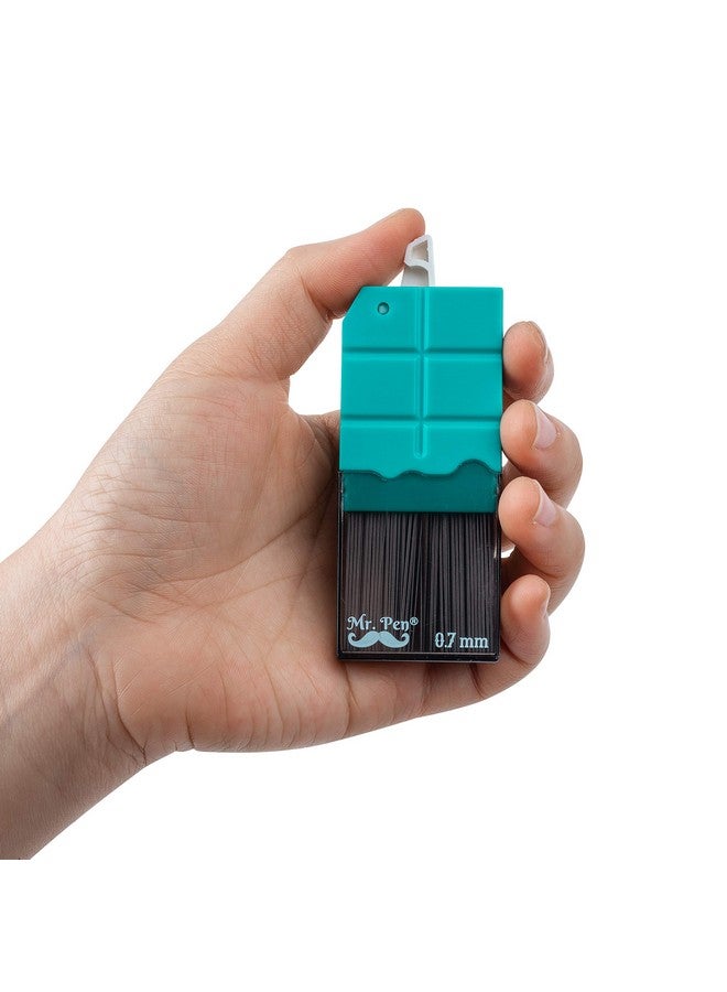 مستر. بين عبوات إعادة تعبئة الرصاص مقاس 0.7 مليمتر لأقلام الرصاص الميكانيكية، عبوة من 480 قطعة - Image 3