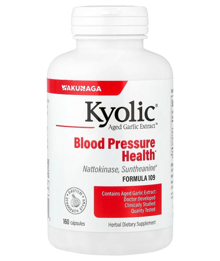 kyolic Aged Garlic Extract™ Blood Pressure Health Formula 109 160 Capsules