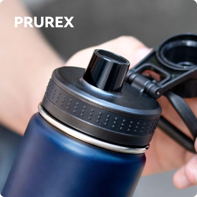 Prurex Spout Replacement Lid for Hydrapeak Wide Mouth14 26 32 40 50 Oz Bottles, Chug Lid with Ergonomic Handle, BPA - Free - Image 5