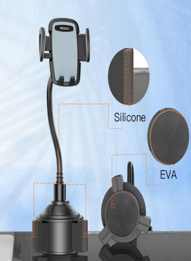 يسيدو حامل هاتف للسيارة بذراع طويل ومرن C112 قابل للتمديد تلقائيًا - Image 2