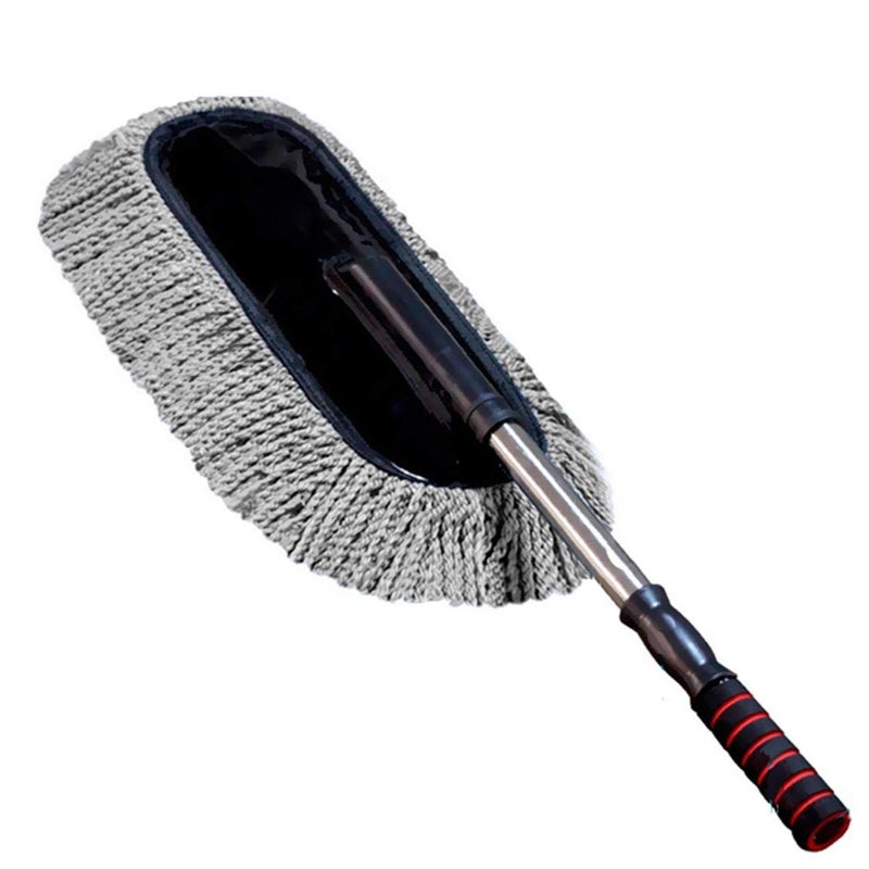 Generic Soft microfiber duster telescoping car window clean- multi color