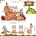 Honoson 5 Pcs Valentine Giraffe Stuffed Animals Set 18 Large Mommy Giraffe Plush with 4 Cute Baby Zippered Tummy Softer for Kids Boy Girl Galentine New Year Birthday Favor PartyGrovel - Image 4