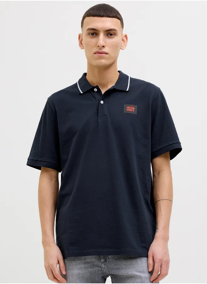 JACK & JONES Regular Fit Short Sleeve Polo T-Shirt