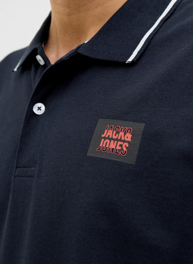 JACK & JONES Regular Fit Short Sleeve Polo T-Shirt