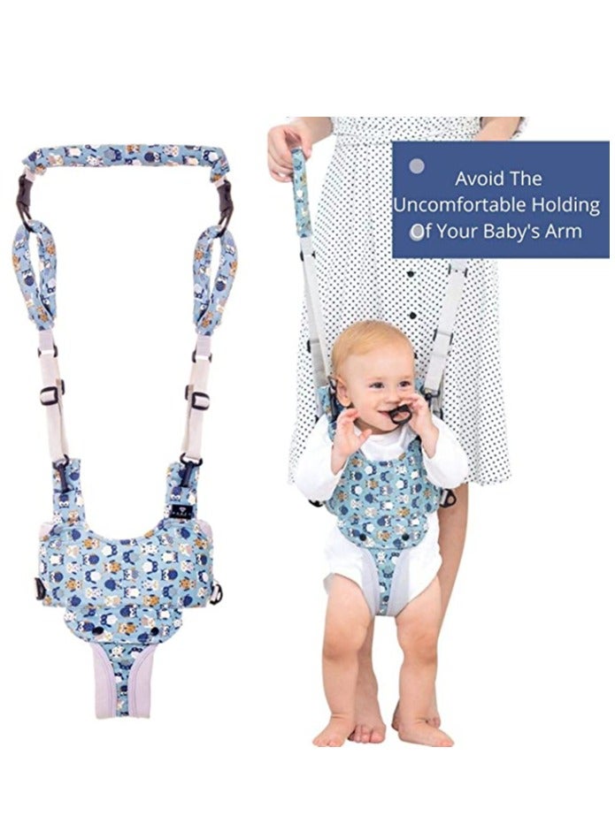 SYOSI حزام مشي الطفل، حزام سهل الارتداء للمشي والمشي والوقوف، حزام مشاية الطفل، مساعد مشي الطفل المبطن المريح مع وسائد ركبة إضافية للطفل للزحف - Image 5