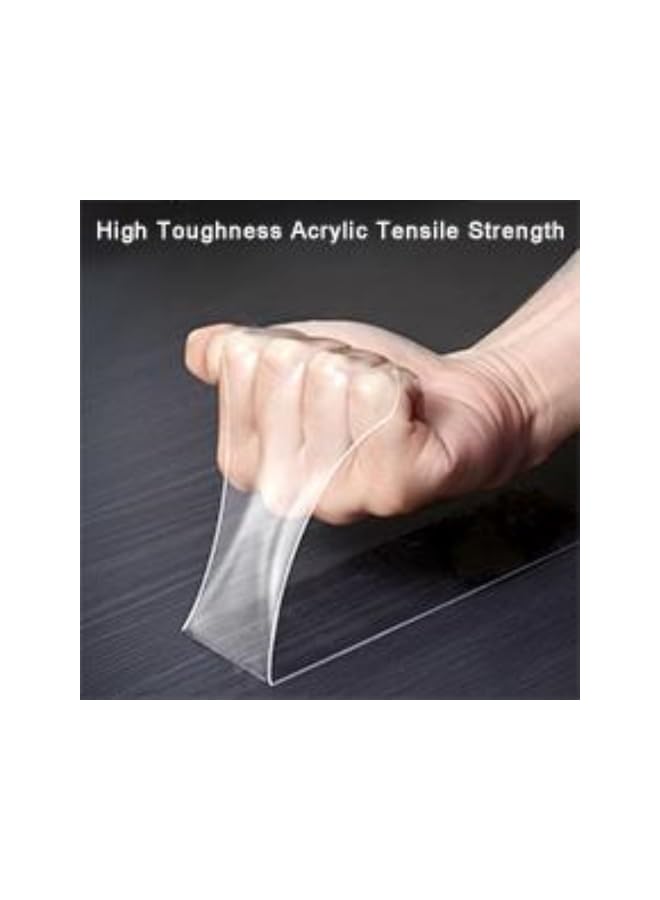 PROMASS Double side heavy duty clear tape mounting tape sticky adhesive reusable strong wall tape picture hanging tape - Image 4