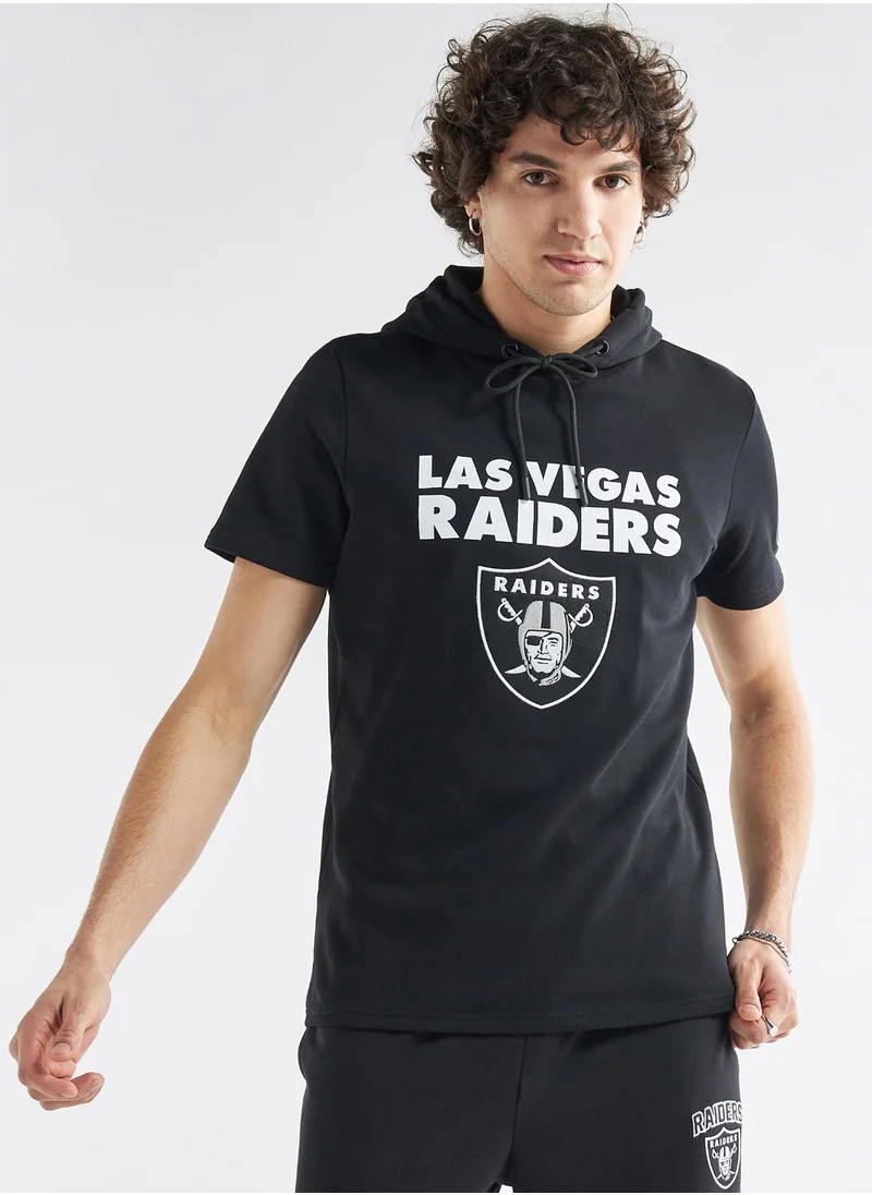 فاف Las Vegas Print Hooded T-Shirt