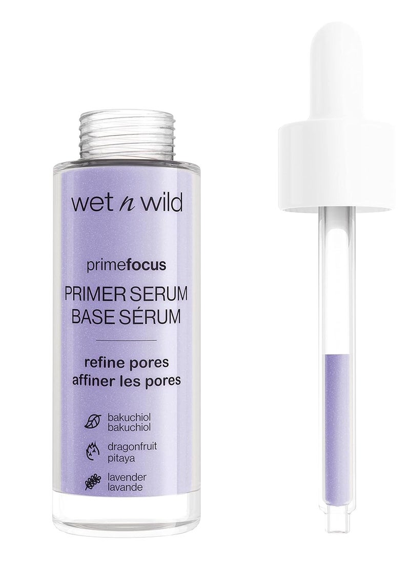 Wet N Wild wet n wild Prime Focus Pore Minimizing Facial Serum Primer Makeup Extending | Reduces Pores | Improves Skin Texture | Exfoliates | Retinol Alternative, Hydrating  - Image 1