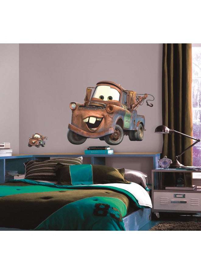 RoomMates RMK1519GM Disney Pixar Cars Mater Peel and Stick Giant Wall Decal - Image 2