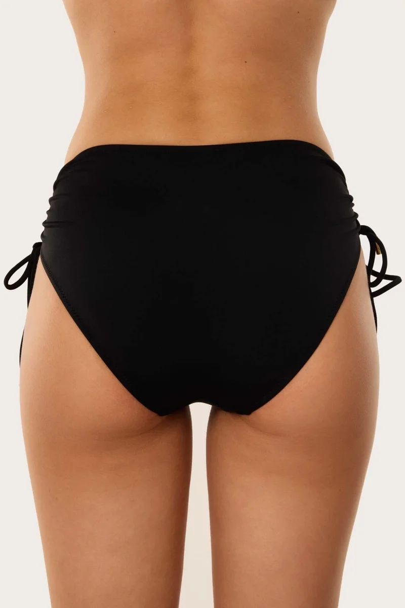Ayyıldız 63059 Black High Waist Bikini Bottom