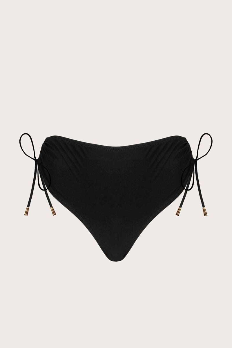 Ayyıldız 63059 Black High Waist Bikini Bottom  - Image 4