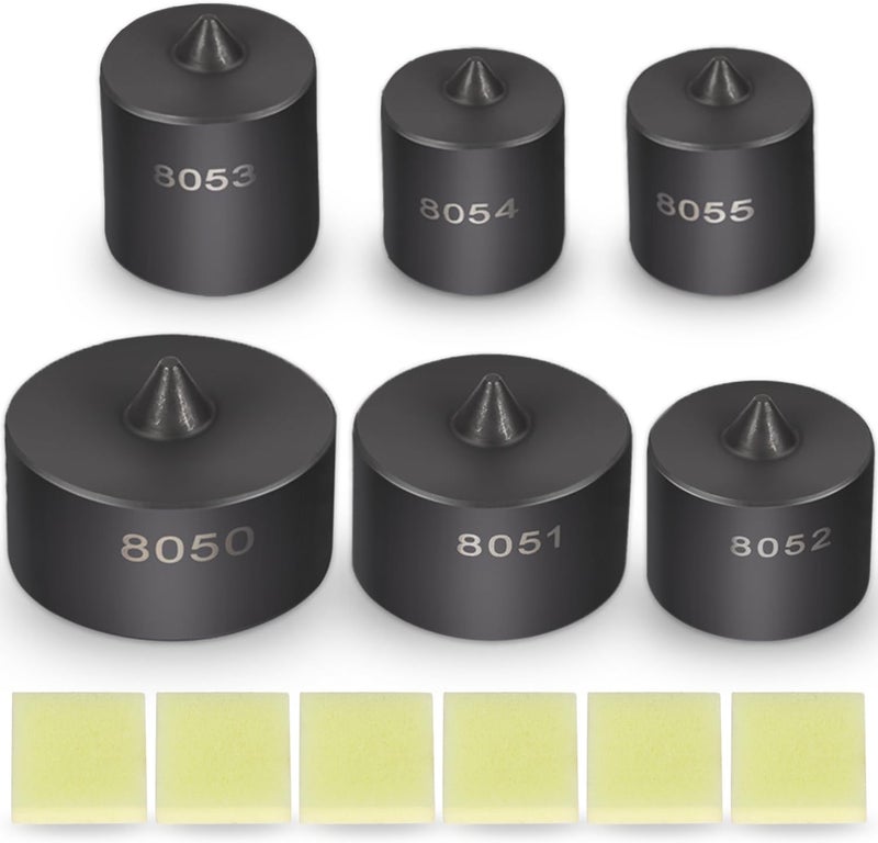 Camoo 8056 Shaft Protector Set For Use With 'Grip-O-Matic' pullers or Push-Pullers, 6 pcs Replace for OTC 8056 - Image 1