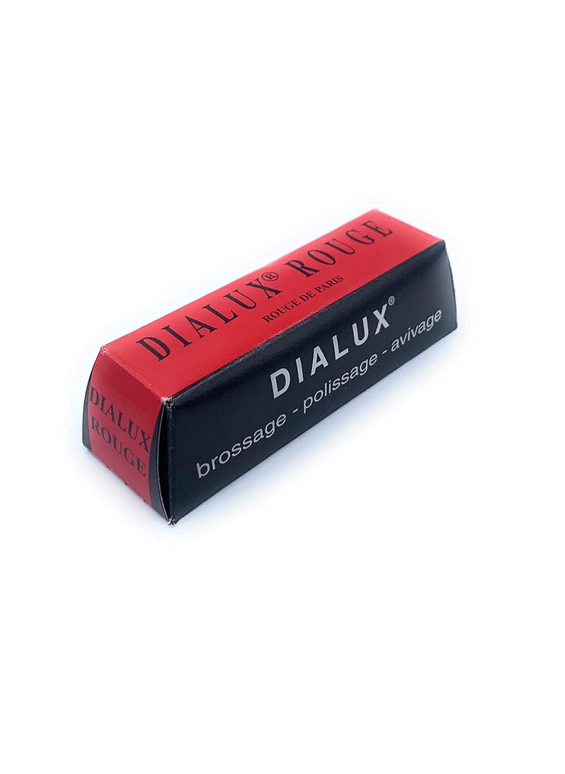 Ceznek Ceznek Dialux Red High Polishing Rouge Bar Used on Gold Silver Brass for High Mirror Finish Polishing for Jewellery Making Repair Watchmaking Model Making Hobby Crafts DIY 