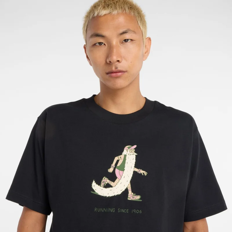 نيو بالانس Bearded Runner T-Shirt