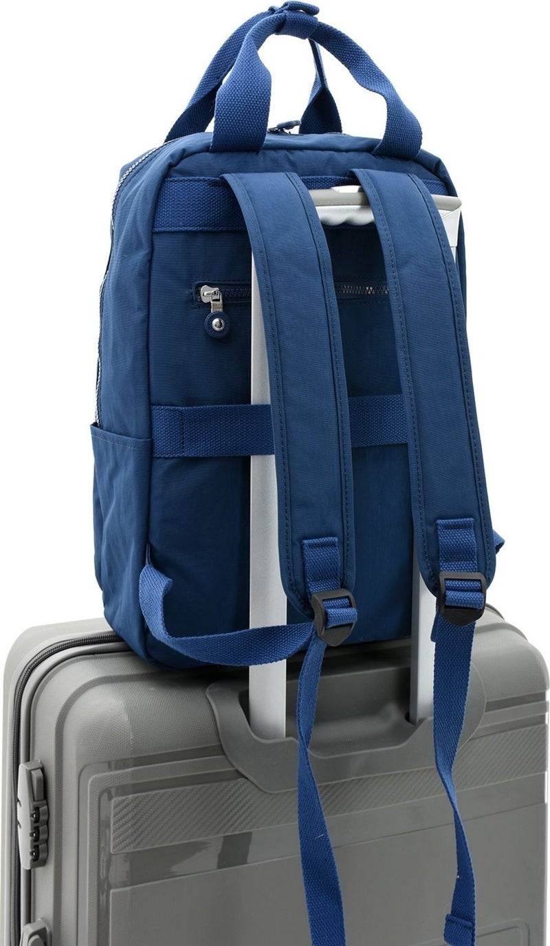 Çanta Trend Bag Trend Sanmorris Unisex Water Resistant Crinkle Fabric Multi Compartment Large Size Laptop School and Backpack Bag  - Image 1