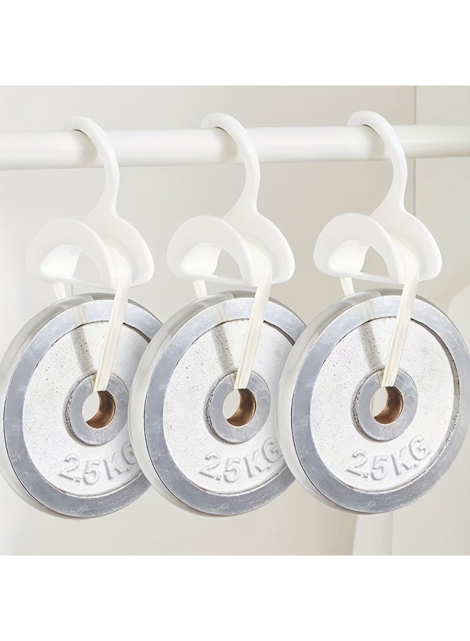 5pcs/Pack Heavy-Duty Purse Hooks - Sturdy Handbag Hangers with Anti-Slip Backing for Closet, Tote Bag, Backpack, Belt, Scarves, and Hat Organizer - Space-Saving Closet Accessories for Home and Travel - Image 4
