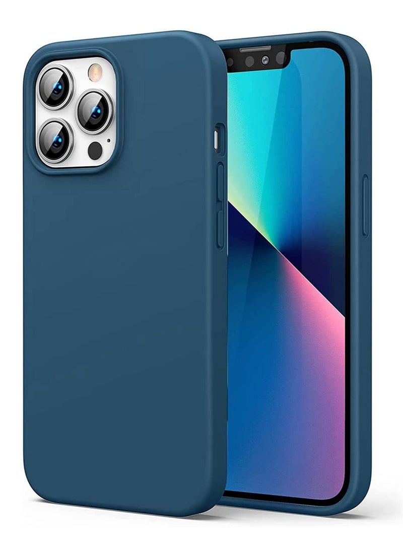 Raxoom Silicone Protective Case Compatible with iPhone 14 Pro Max Soft Liquid Gel Rubber Cover Shockproof Bumper Anti-Scratch Anti-Fingerprint Anti-Drop Slim Cover for iPhone (for iPhone 14 Pro Max) - Image 1