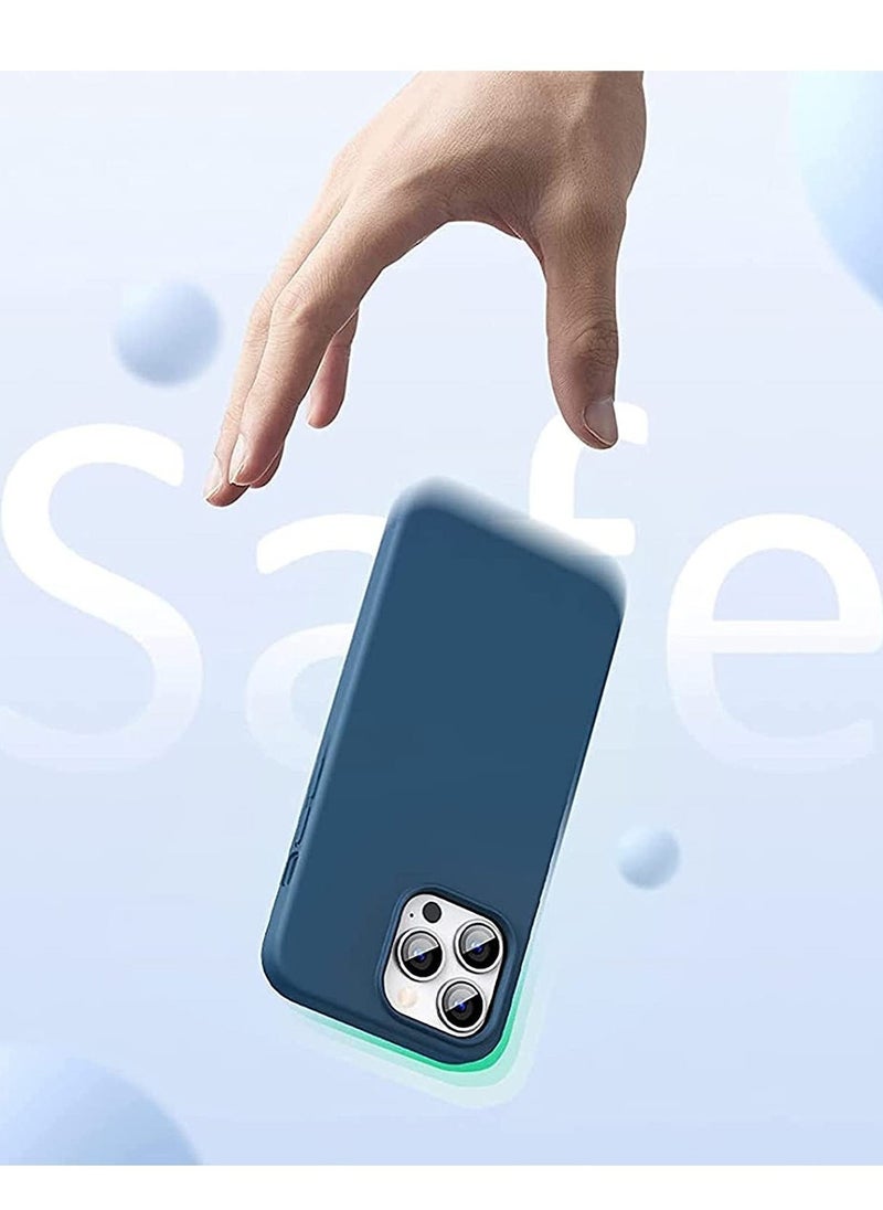 Raxoom Silicone Protective Case Compatible with iPhone 14 Pro Max Soft Liquid Gel Rubber Cover Shockproof Bumper Anti-Scratch Anti-Fingerprint Anti-Drop Slim Cover for iPhone (for iPhone 14 Pro Max) - Image 4