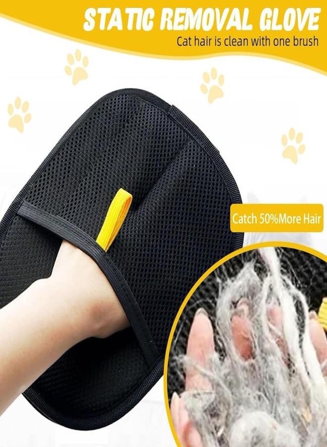 DIXOTY Pet Hair Removal Gloves Cat Dog Hair Remover Glove Reusable Pet Hair Remover Gloves Pet Hair Catcher (2) - Image 5