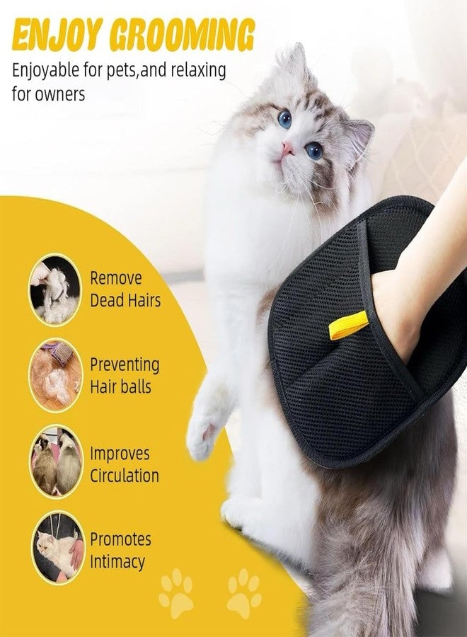 DIXOTY Pet Hair Removal Gloves Cat Dog Hair Remover Glove Reusable Pet Hair Remover Gloves Pet Hair Catcher (2) - Image 4