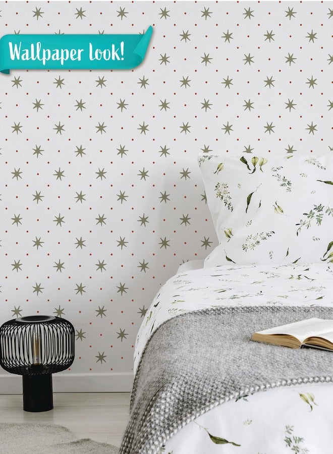 STENCILIT® Celestial Wall Stencil for Painting | 2-Pack 15x27 in | Geometric Wall Stencils for Painting Large Pattern | Scandinavian Large Wall Stencils - Image 4