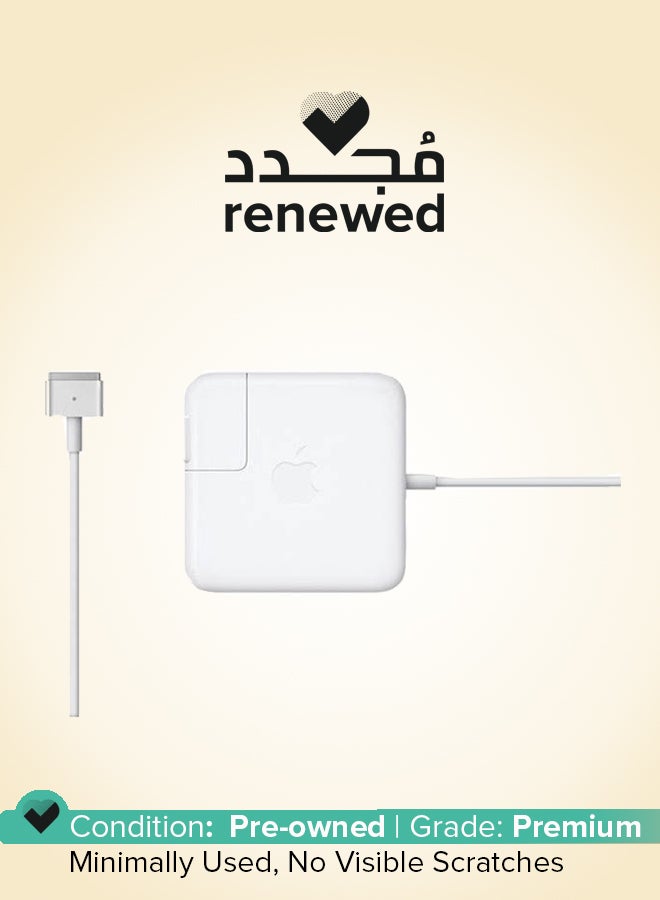 Apple Renewed - 60W Magsafe 2 Power Adapter Macbook Pro With 13-Inch Retina Display White white - Image 1