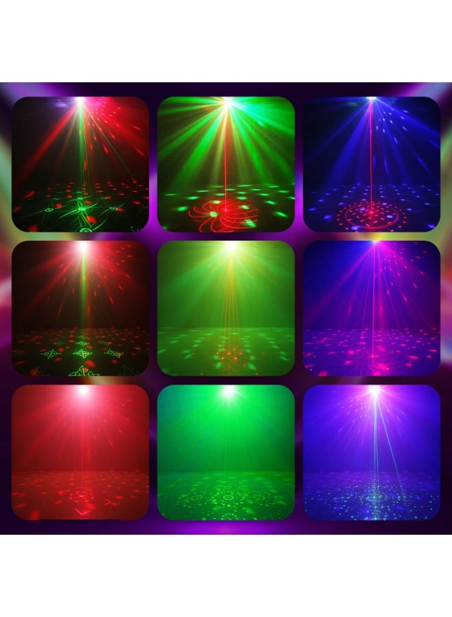 lanthour Double Disco Ball Party Light - Sound-Activated RGB Strobe Light for DJ, KTV Clubs, and Home Parties - Image 2