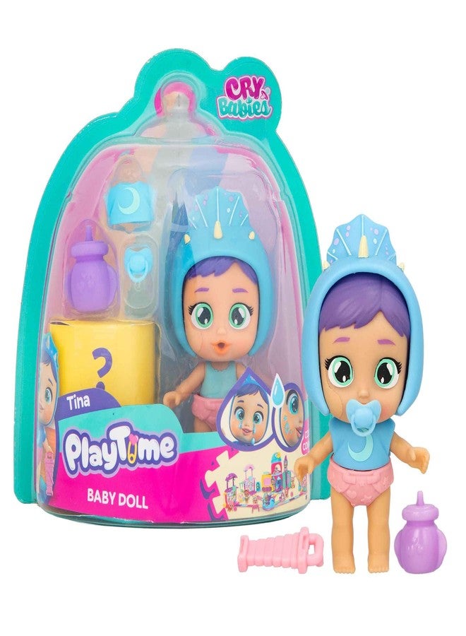 IMC Toys -Crying Baby Doll Playtime 8.5 cm Push and Crawl, Multicolor (921825) - Image 2