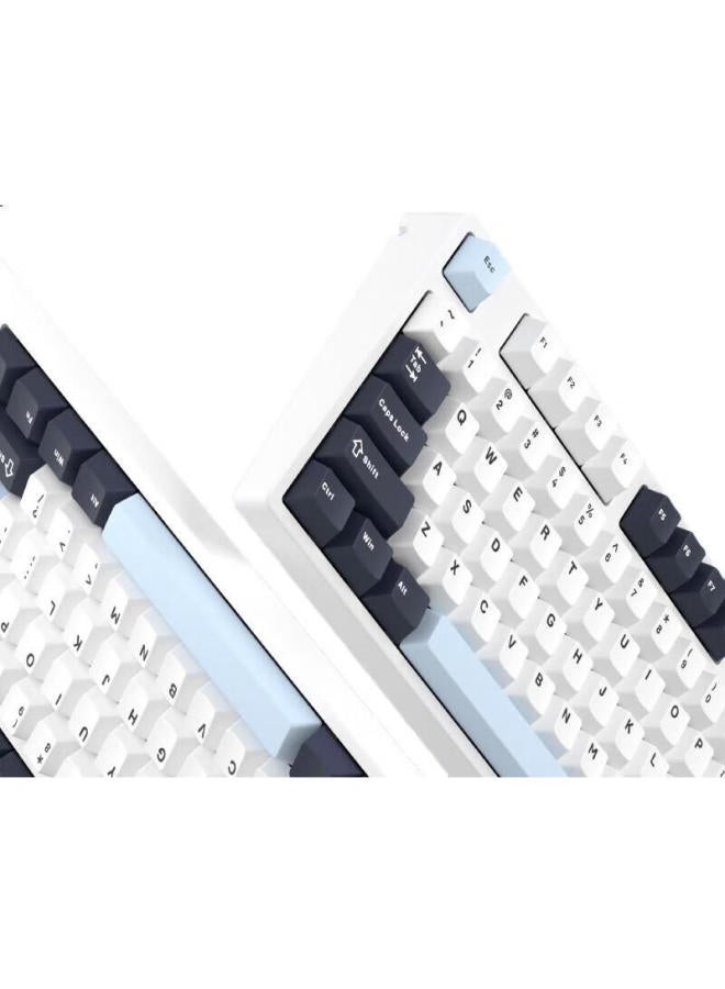 Ikbc Z108 Dark Blueberry Wired Mechanical Keyboard For Gaming And Office Use, 108 Keys, Red Switch - Image 3