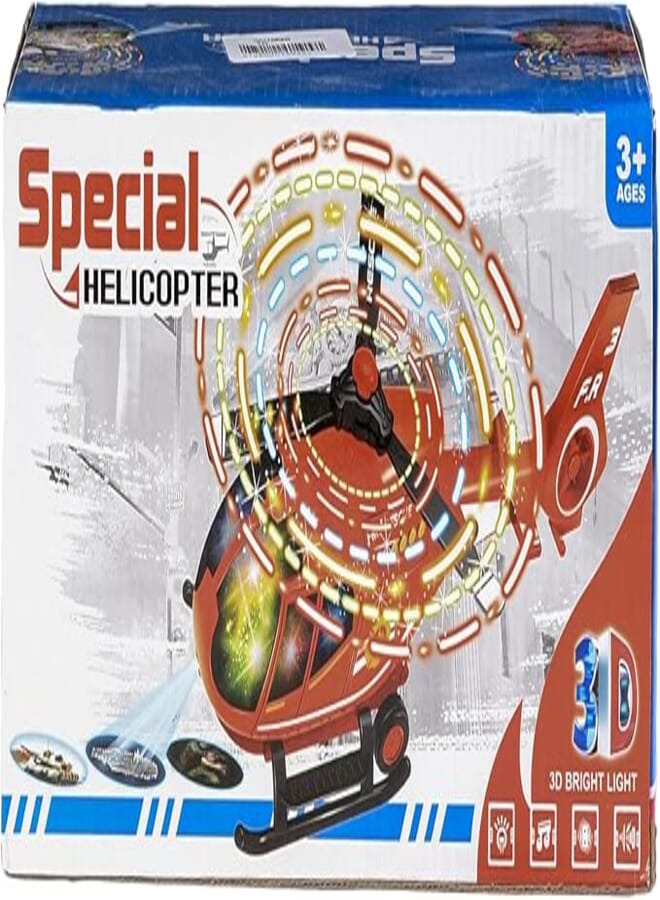 Generic Special Helicopter Toy For Unisex Children - Multi Color