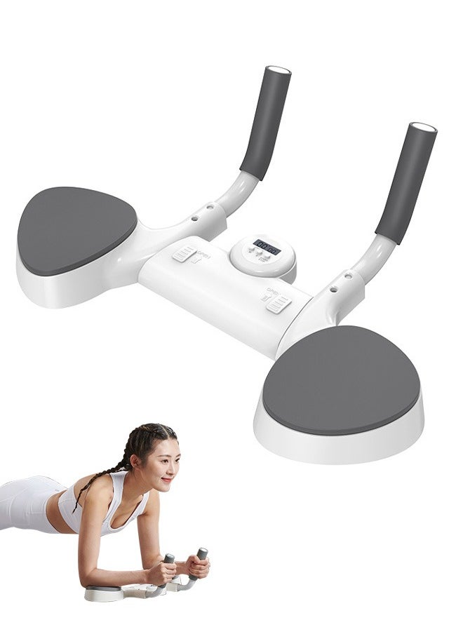 Occuwzz - Multifunctional Balance Board Dynamic Core Training Board with TimerHome FitnessAbdominal TrainingDynamic Core TrainingNon-Slip BasePush-Up HandleStabilizing Support - Image 1