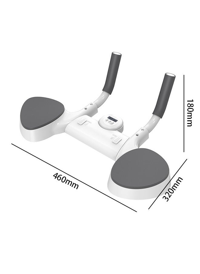 Occuwzz - Multifunctional Balance Board Dynamic Core Training Board with TimerHome FitnessAbdominal TrainingDynamic Core TrainingNon-Slip BasePush-Up HandleStabilizing Support - Image 1
