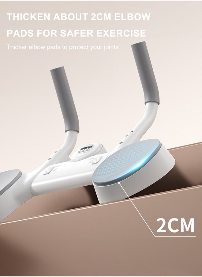 Occuwzz - Multifunctional Balance Board Dynamic Core Training Board with TimerHome FitnessAbdominal TrainingDynamic Core TrainingNon-Slip BasePush-Up HandleStabilizing Support - Image 1