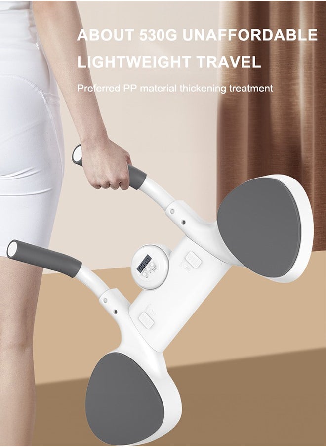 Occuwzz - Multifunctional Balance Board Dynamic Core Training Board with TimerHome FitnessAbdominal TrainingDynamic Core TrainingNon-Slip BasePush-Up HandleStabilizing Support - Image 1