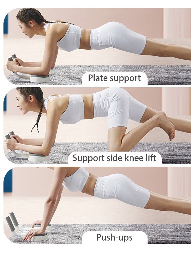 Occuwzz - Multifunctional Balance Board Dynamic Core Training Board with TimerHome FitnessAbdominal TrainingDynamic Core TrainingNon-Slip BasePush-Up HandleStabilizing Support - Image 1