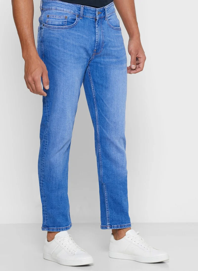 BURTON Light Wash Slim Fit Jeans