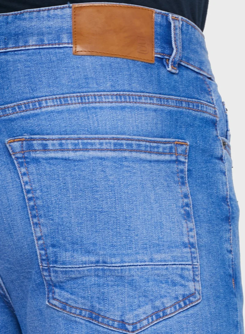 BURTON Light Wash Slim Fit Jeans