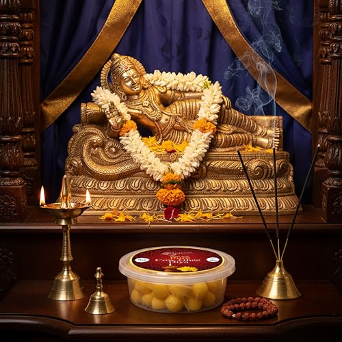 Brijbooti Cow Ghee Diya for Puja – 100 Pure Ghee Wicks | Ready to Use Ghee Diya batti for Pooja, Havans & Festivals | Long Lasting 30 Min Burn Time | 100% Wax-Free, Easy to Use Puja Batti for Aarti - Image 5