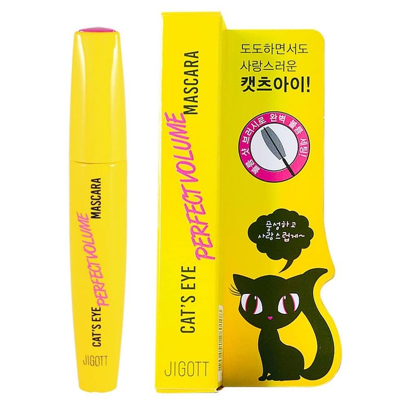 Cat's Eye Perfect Volume Mascara 0.42oz/12g - Long Lashes for Feminine and Charming Look (Perfect Volume Mascara)
